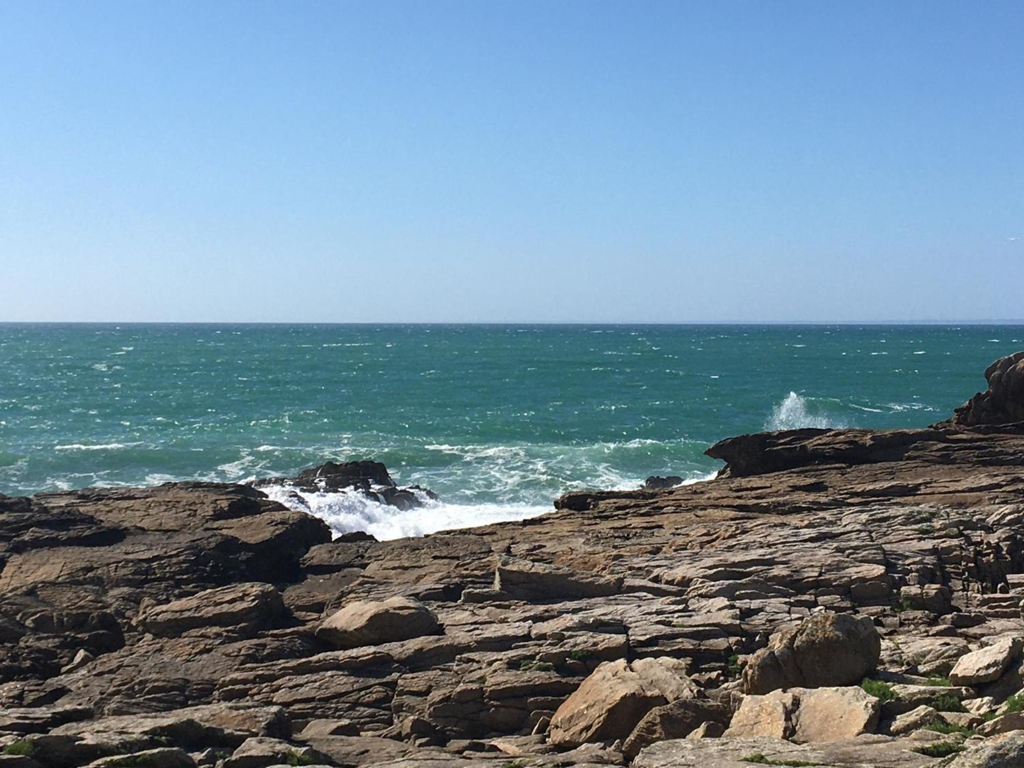 APPART-STUDIOS VUE MER PANORAMIQUE ST GUENOLE Côté Mer Penmarc'h Phòng bức ảnh